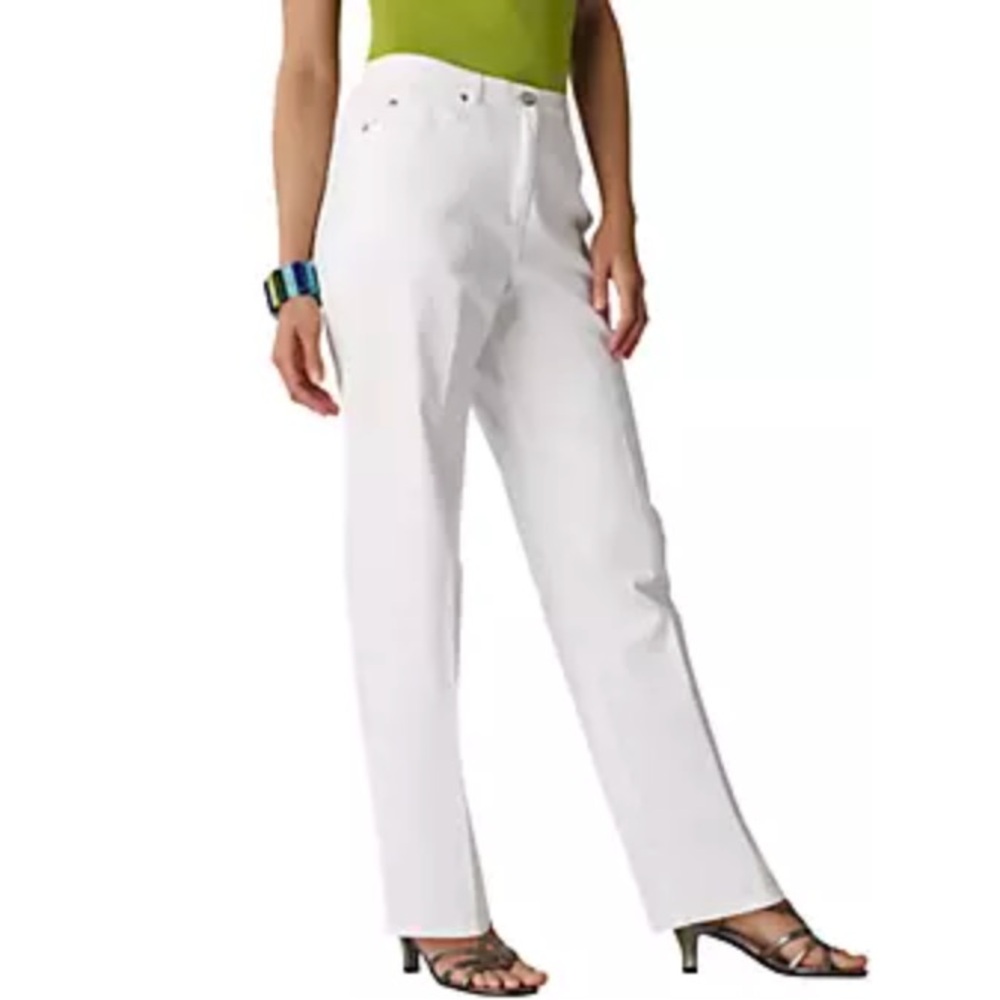 Ruby Road White Jeans NWT 22W
